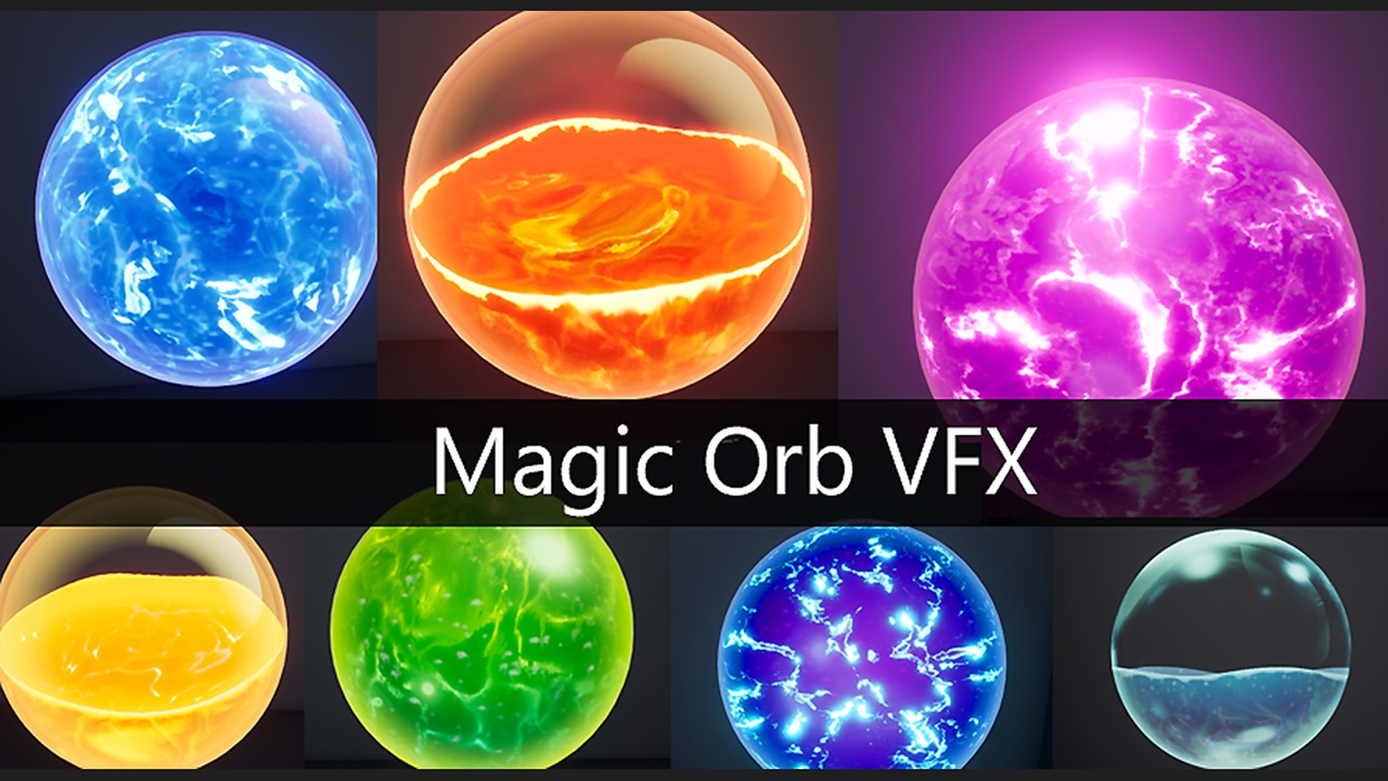 Media 1 for listing Magic Orb VFX and Material