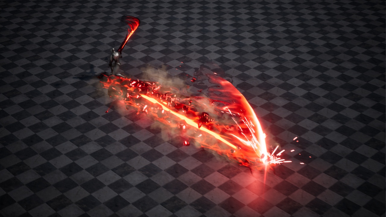 Media 1 for listing ARPG VFX - Charged Slash