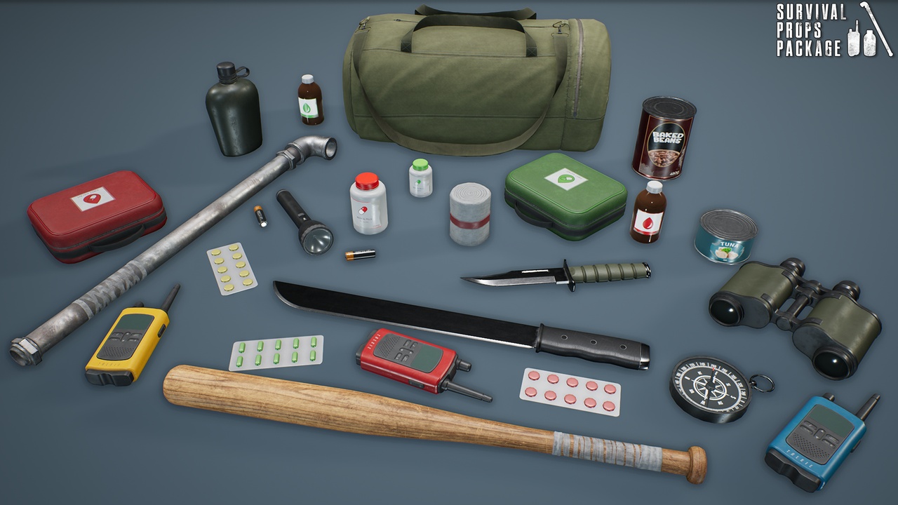 Media 1 for listing Survival Props Package