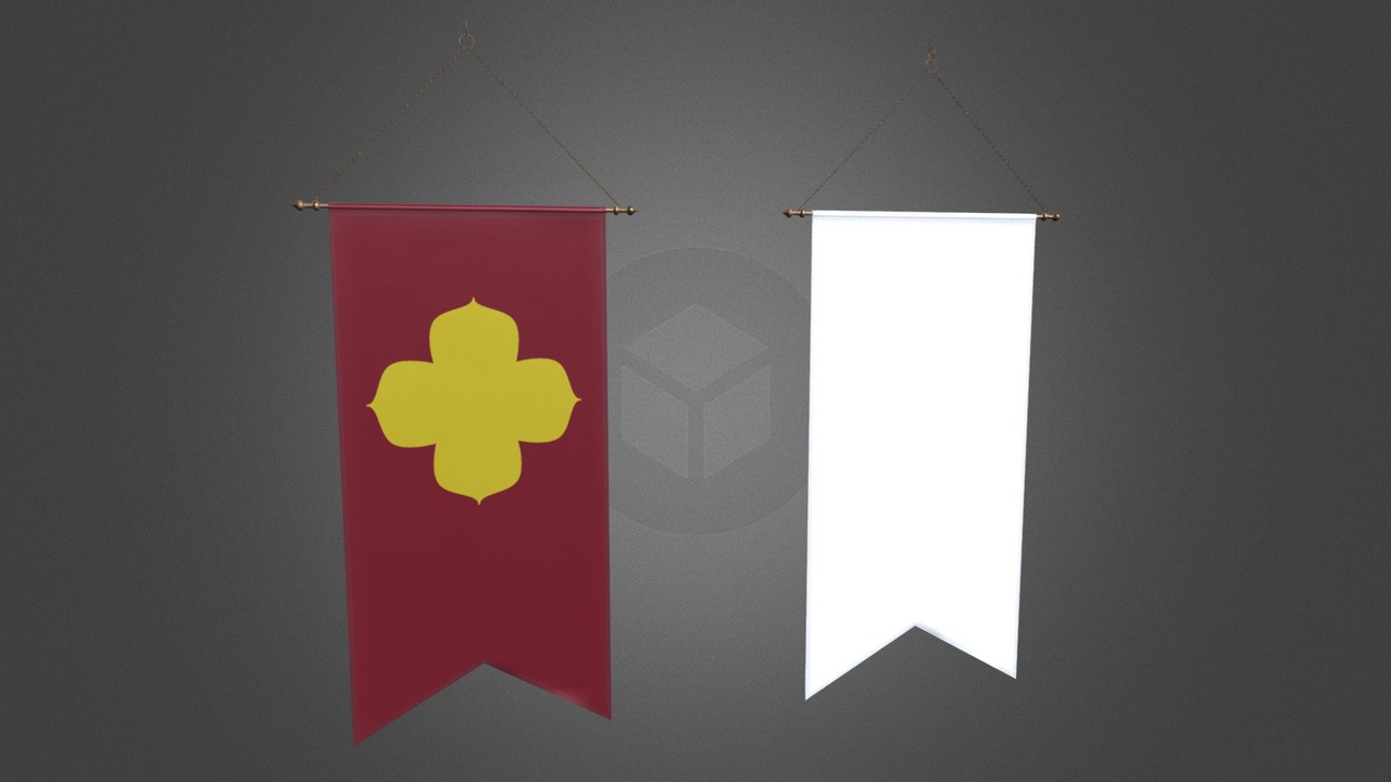 Media 1 for listing Renaissance Hanging Banner