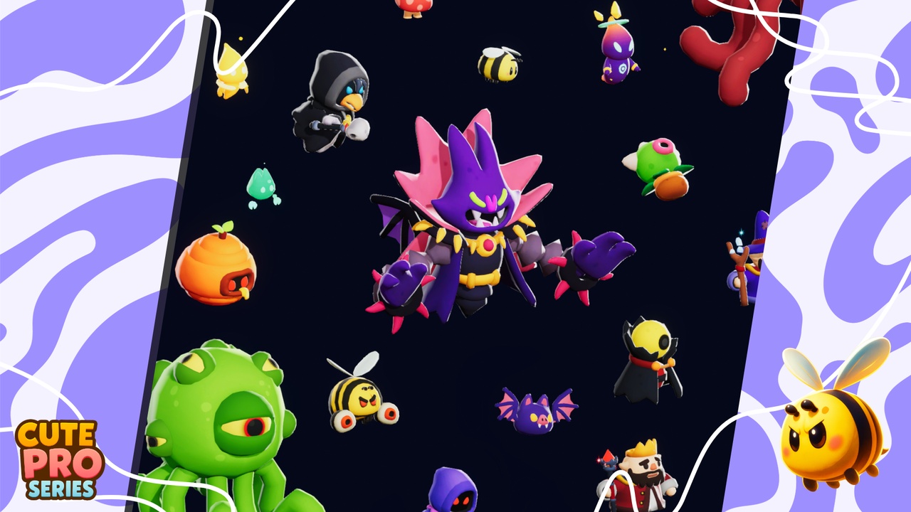 Media 1 for listing Monsters Ultimate Pack 11 Cute Pro Series