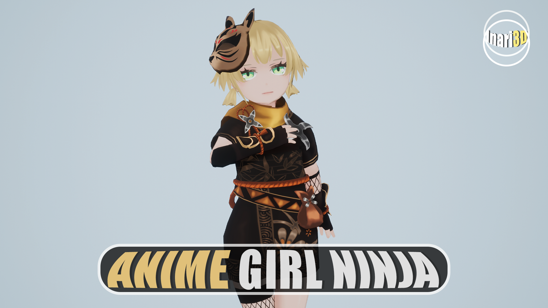 Anime Girl Ninja | Fab