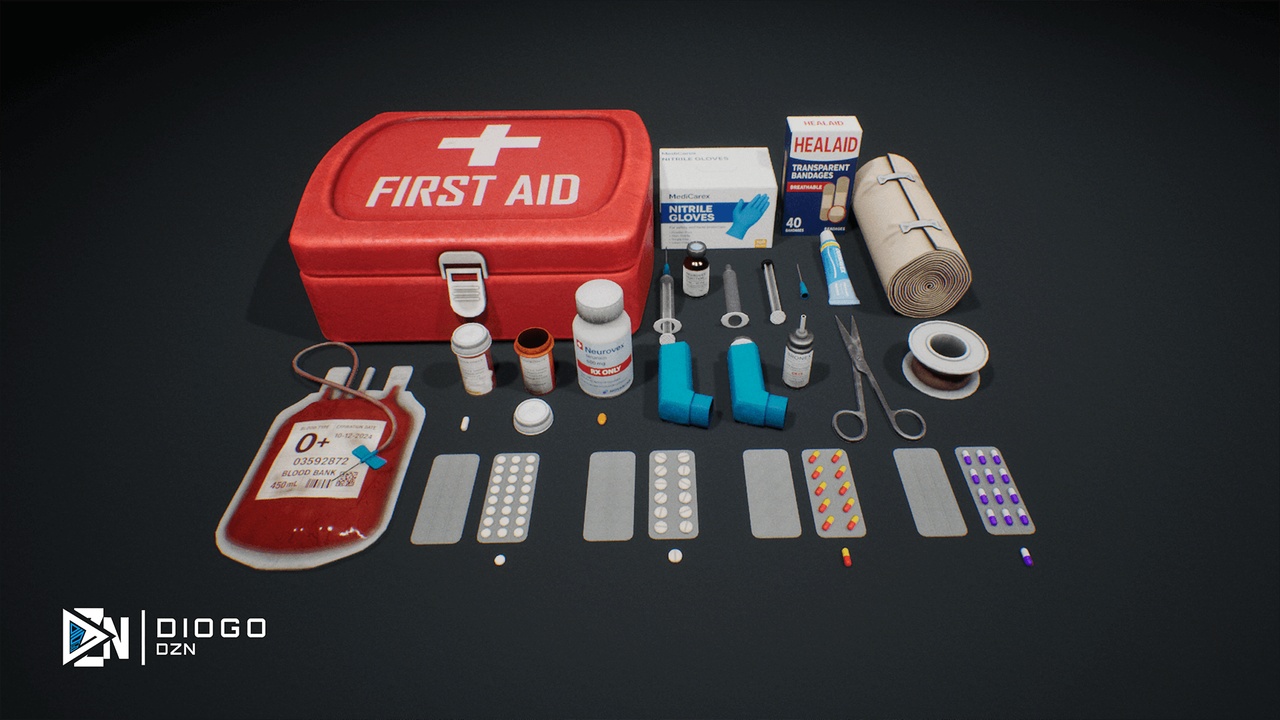 Media 1 for listing First Aid Props