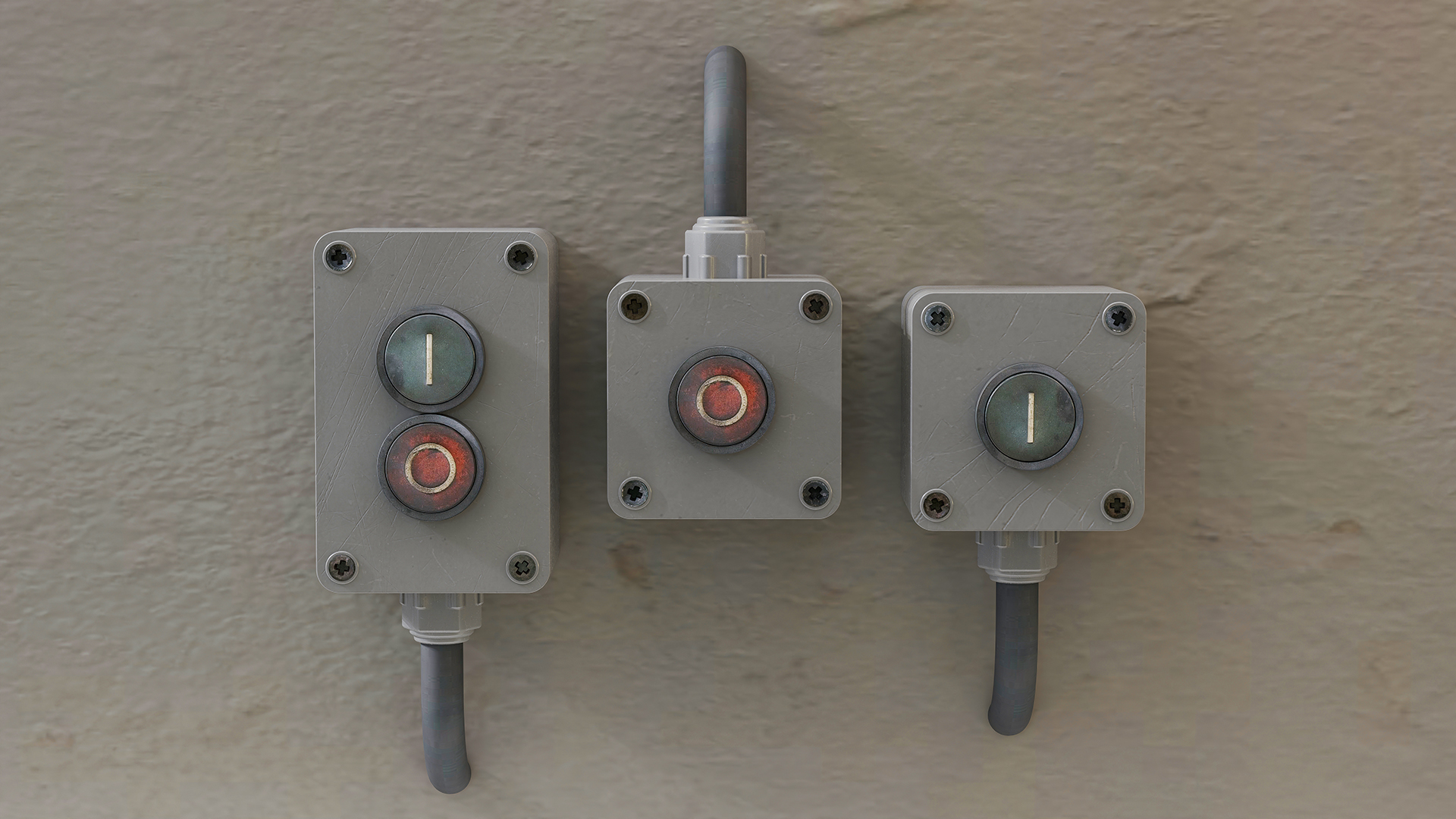 Power Switch Boxes Pack | Fab
