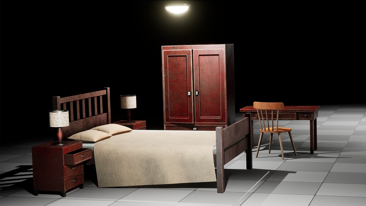 Media 1 for listing Old Bedroom Furniture