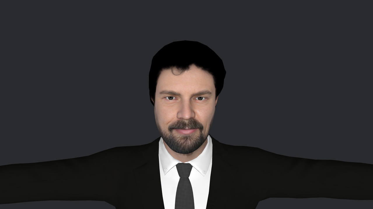 Media 1 for listing Karl Urban - Billy Butcher - The Boys Hyper Realistic Full Body Fully Rigged 3D