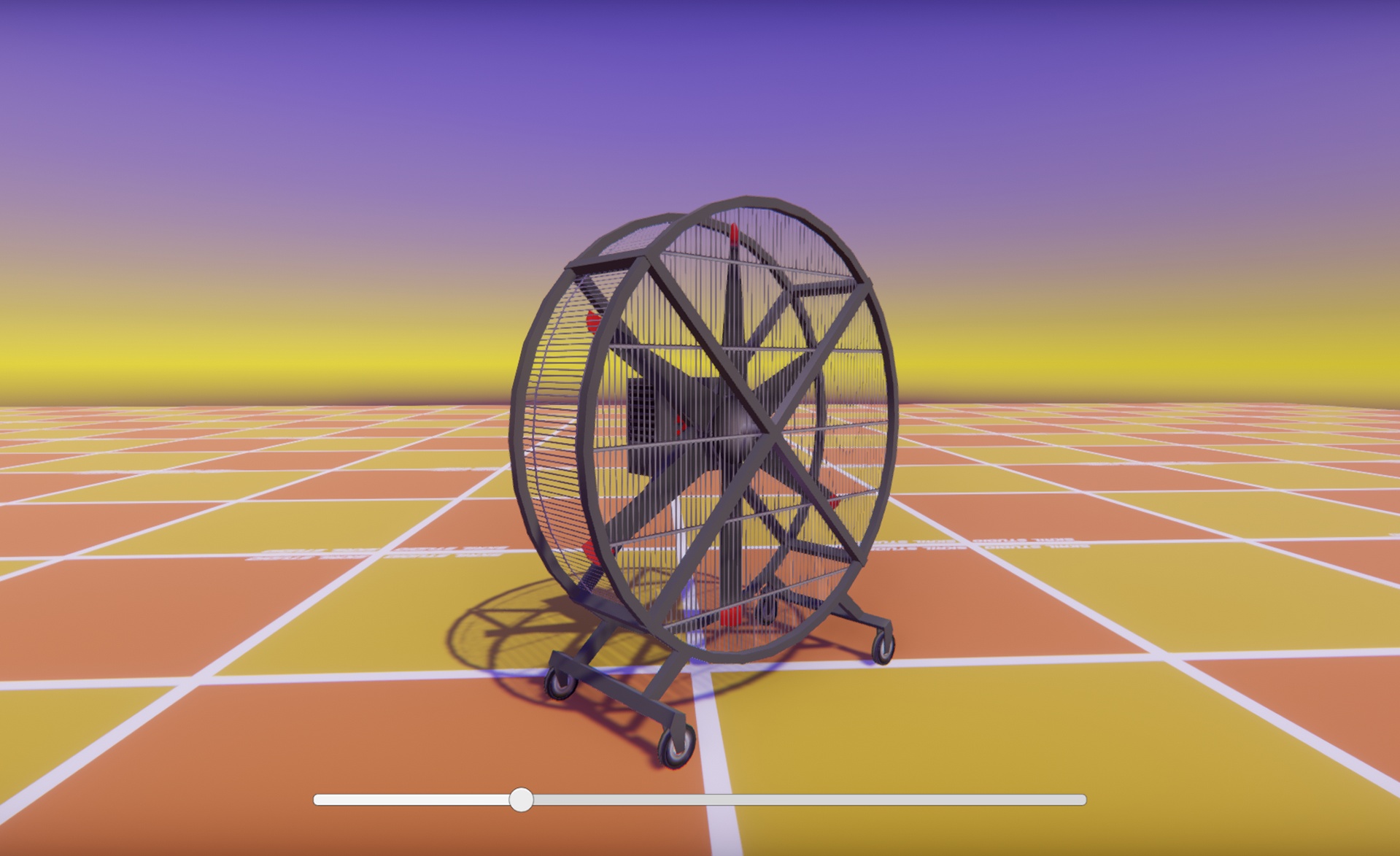 Media 1 for listing GYM Fan Low Poly