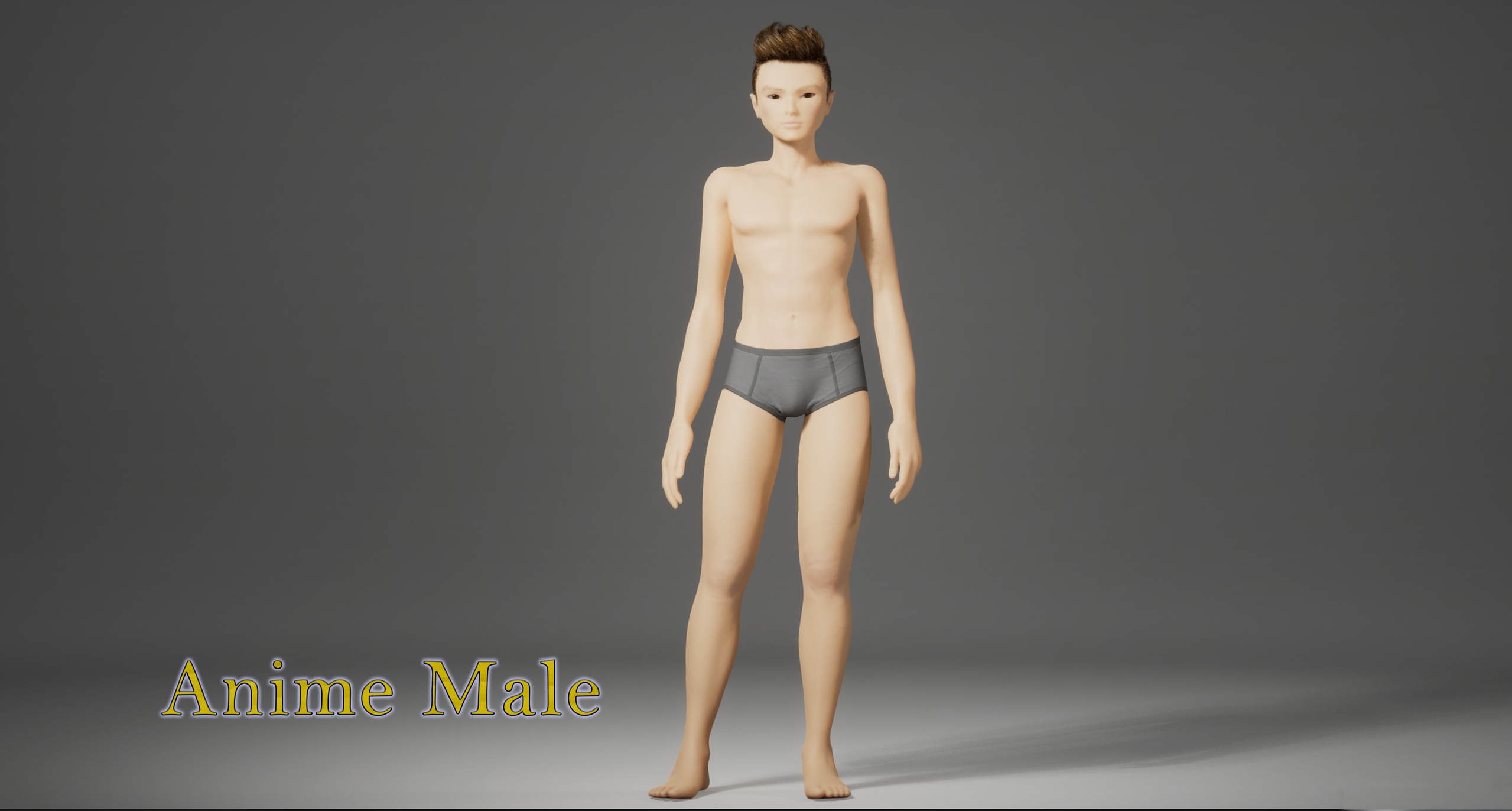 Média 1 pour l'article Custom Metahuman: Anime style Male