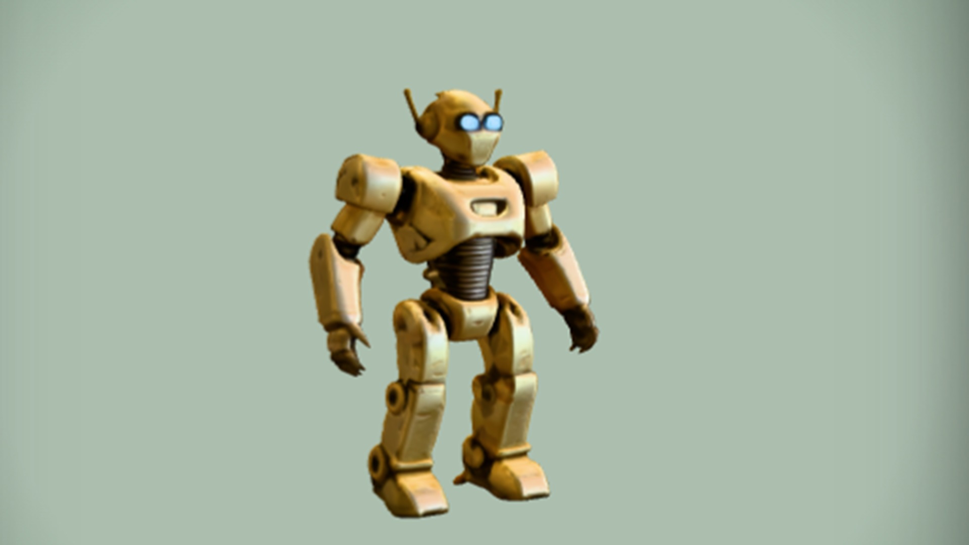 Humanoid robot with antennas | Fab