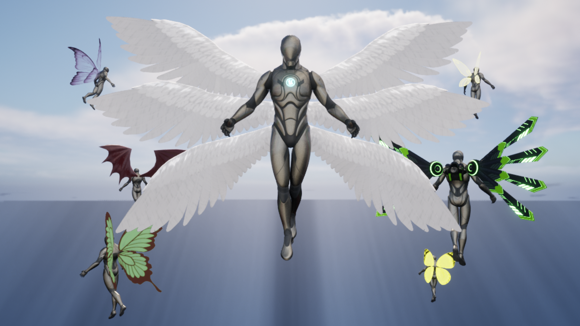External Wings Set | Fab