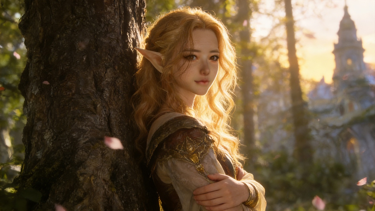 Editable Fantasy Elf Princess Nina for MetaHuman.A beautiful and kind ...