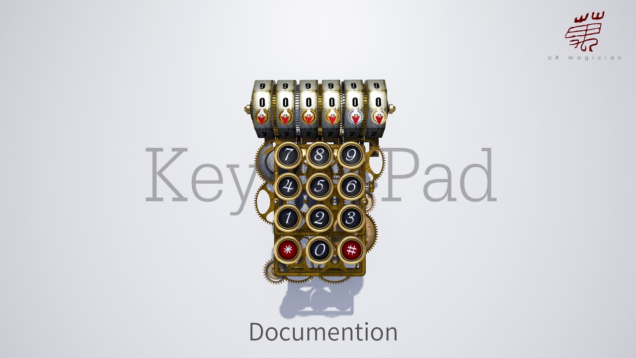 Media 1 for listing STEAMPUNK KEYPAD