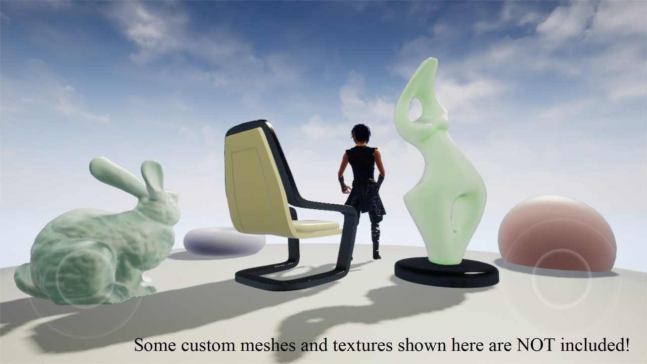 Media 1 for listing EzJadeXSSS: Light-Weight Subsurface Scattering Materials