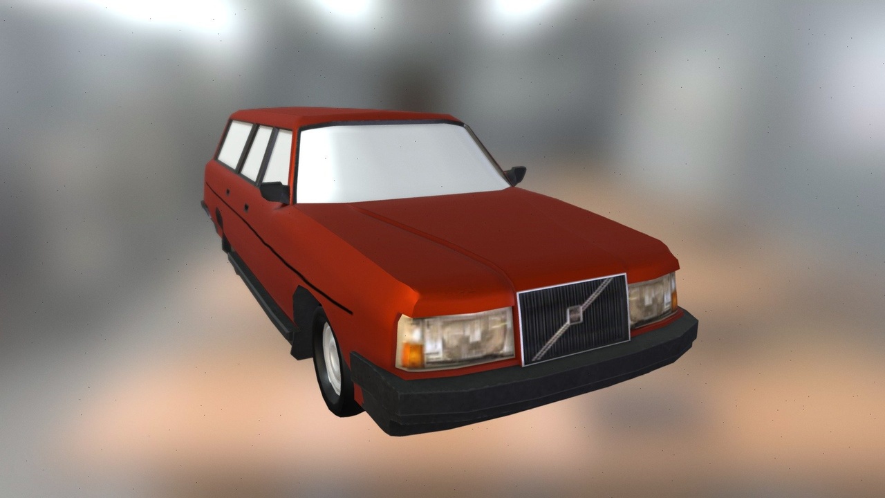 Media 1 for listing Low poly car