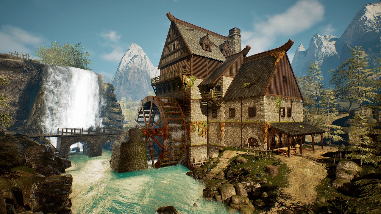 Media 1 for listing Fantasy Watermill House