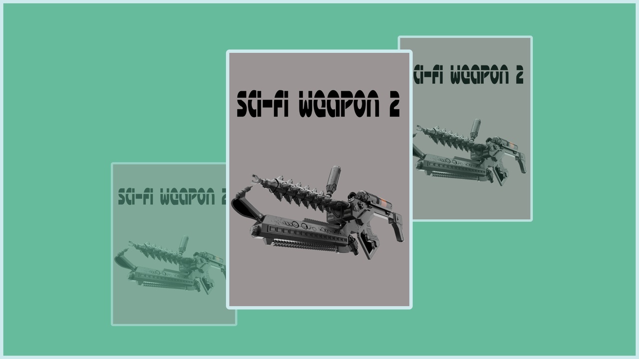 Media 1 for listing Sci-Fi Weapon 2