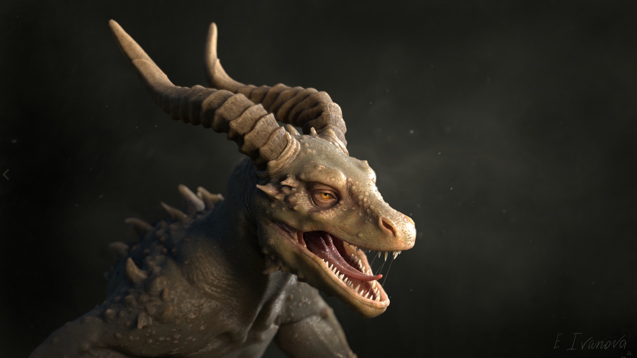 Media 1 for listing Drakonian beast
