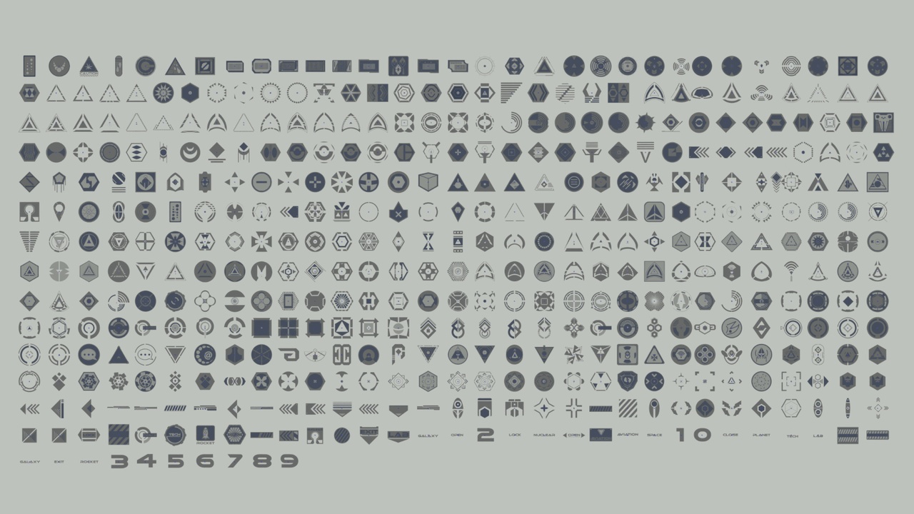 Media 1 for listing SciFi Decals Pack Vol.1