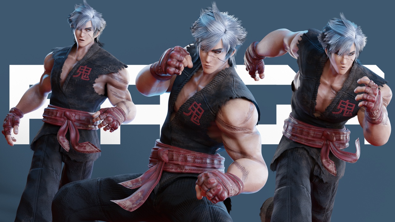 Media 1 for listing STYLIZED FIGHTING GAME CHARACTERS - BUNDLE EDITION