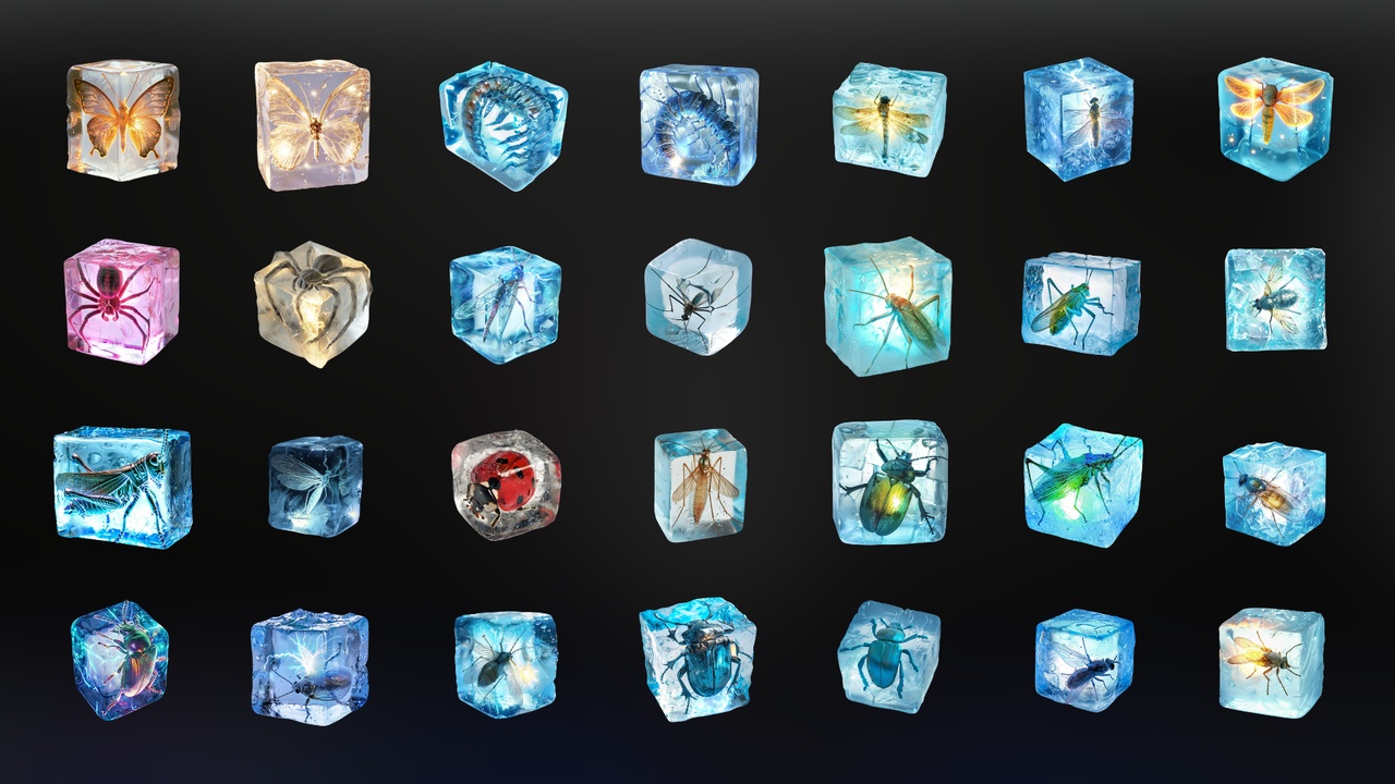 Media 1 for listing Frozen Insects - Icon Pack