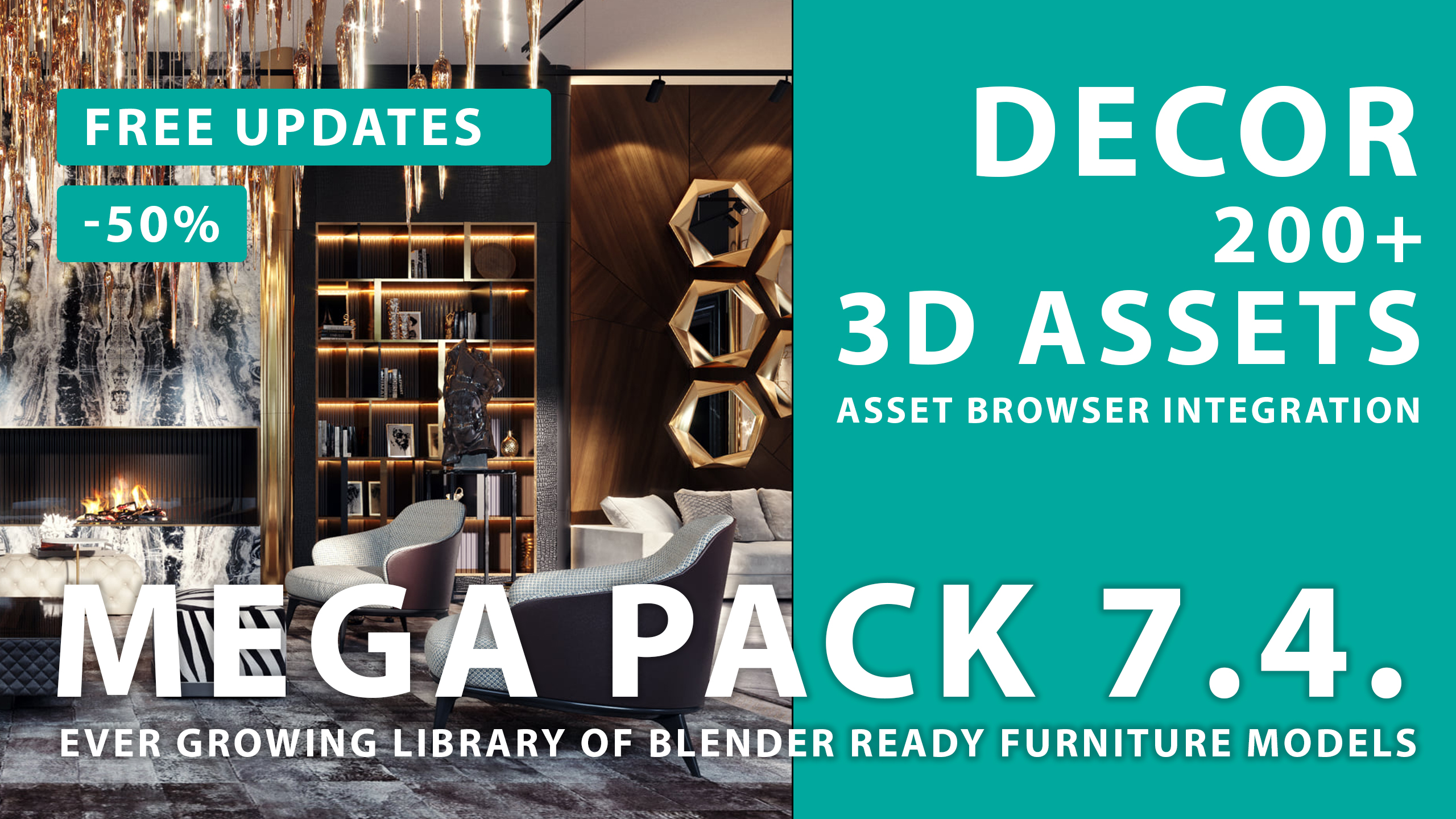 Decor - Furniture Mega Pack | Fab