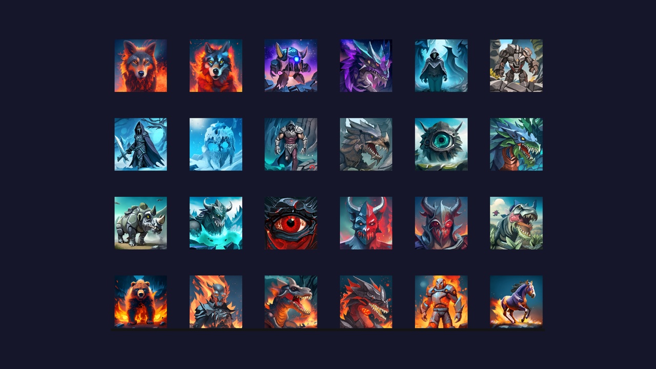 Media 1 for listing 183 Monster Icons Pack (HD)