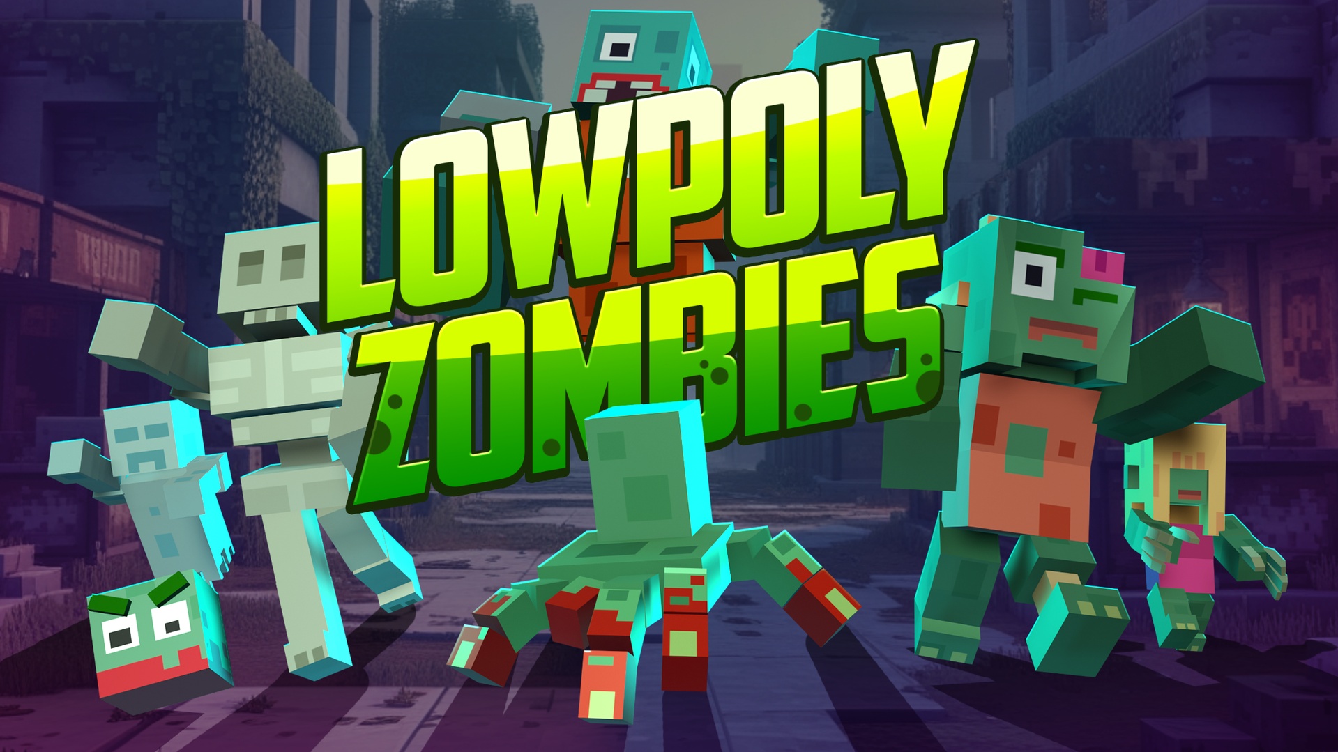 Media 1 for listing Lowpoly zombies
