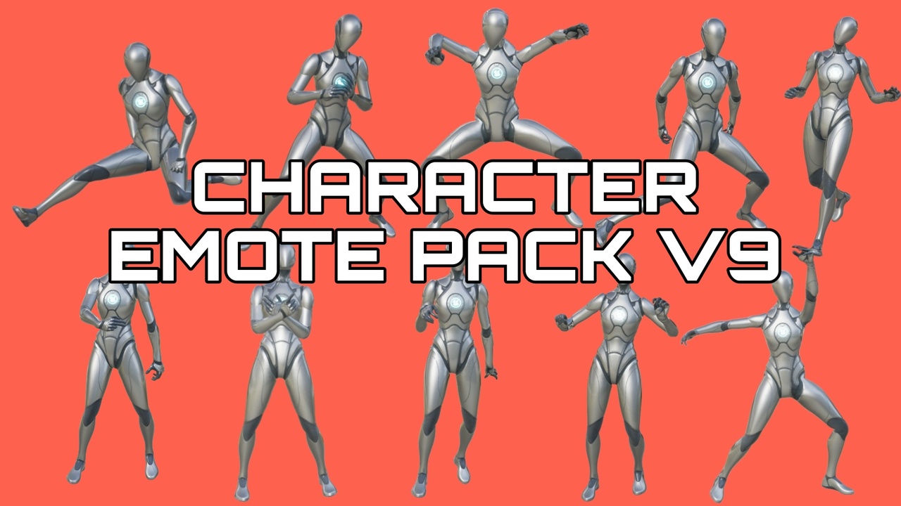 商品 Emote Pack V9 的媒体 1