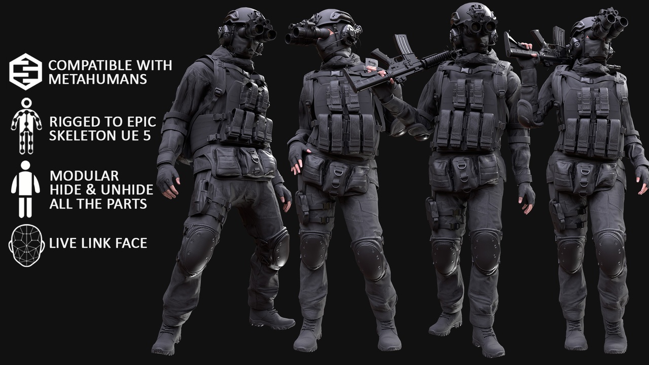 出品Men's and Women's Military Uniforms 4のメディア1