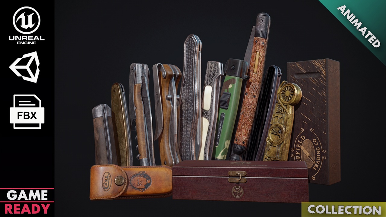 Media 1 for listing Pocket Knifes - A