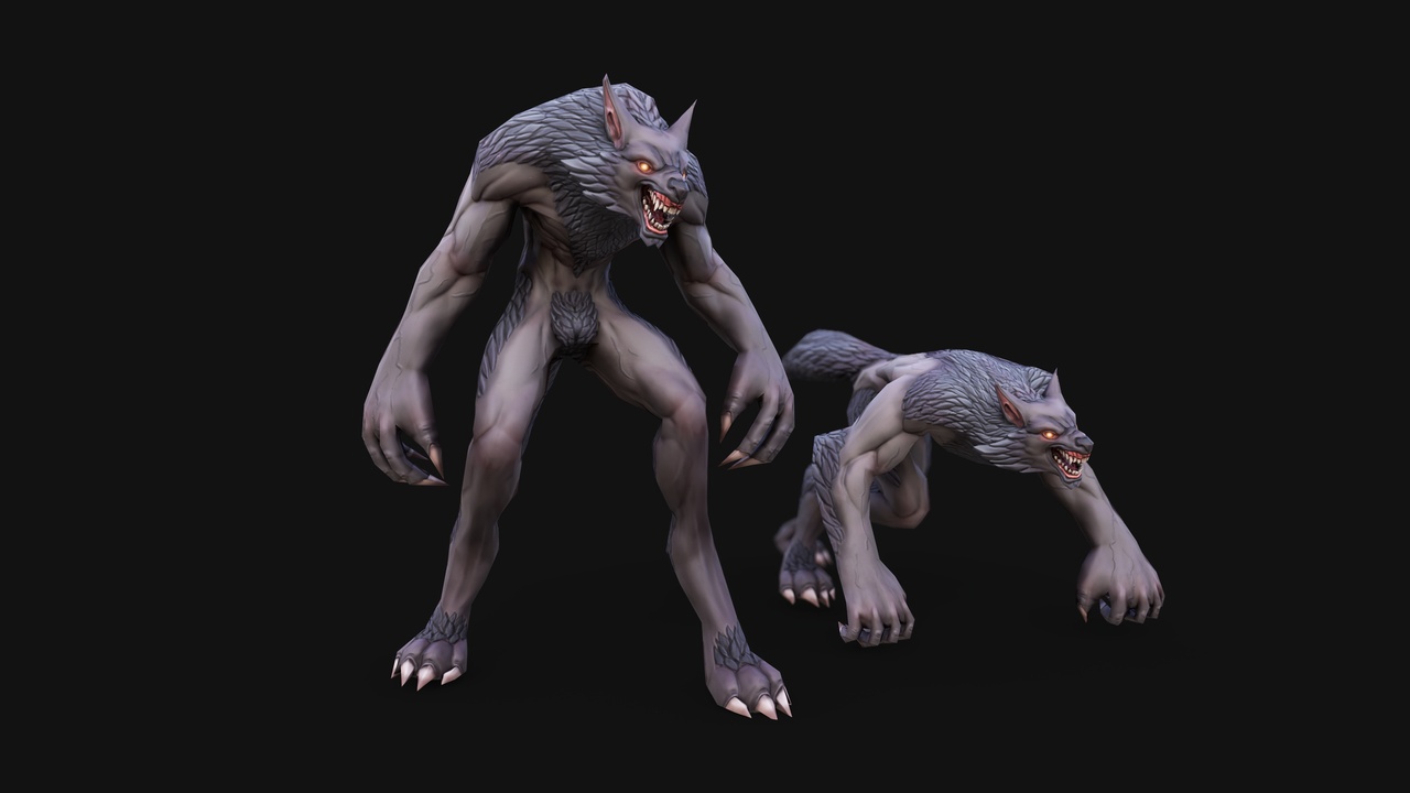 Media 1 for listing Stylized Werewolf Collection