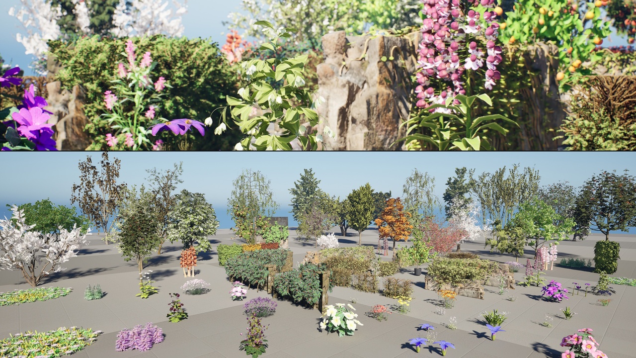 Media 1 for listing British Vegetation 3D Asset Pack