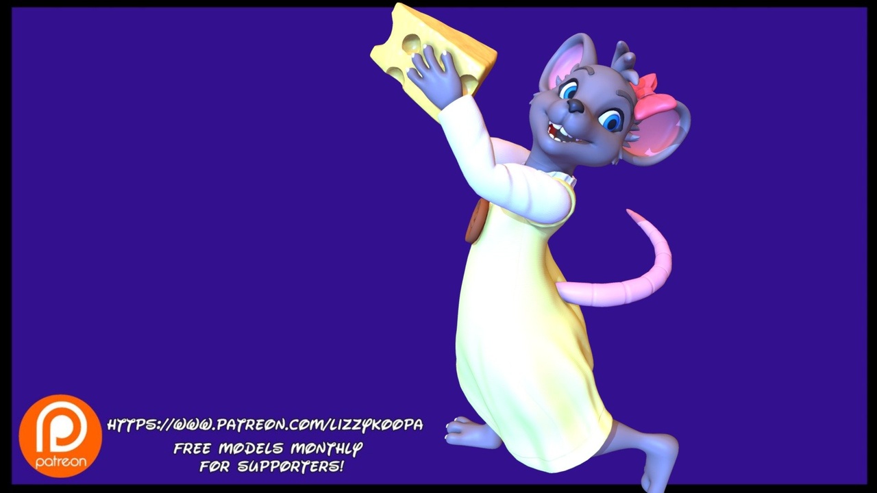 Media 1 for listing Mipsy the mouse!