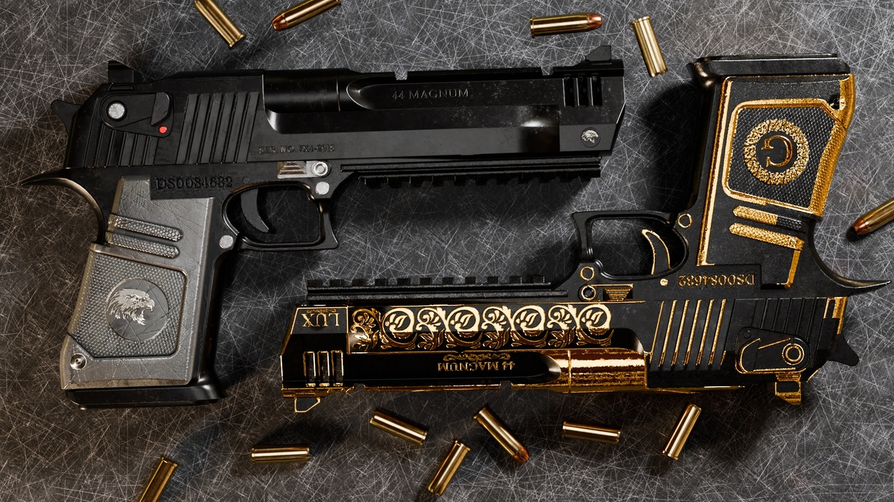 Media 1 for listing Desert Eagle Pistol_Rigged and Animated Handgun