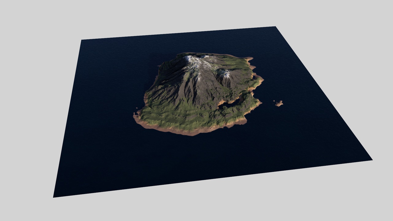 Media 1 for listing Island Volcanic Island Topography