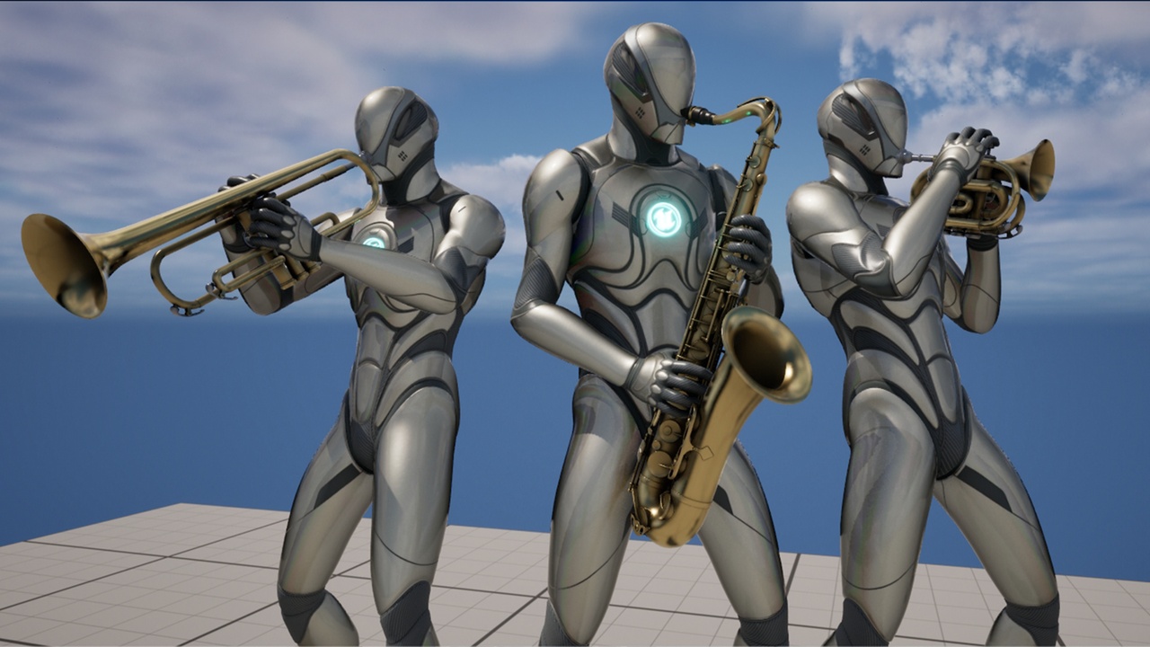 Media 1 for listing Trumpet & Sax | Animations