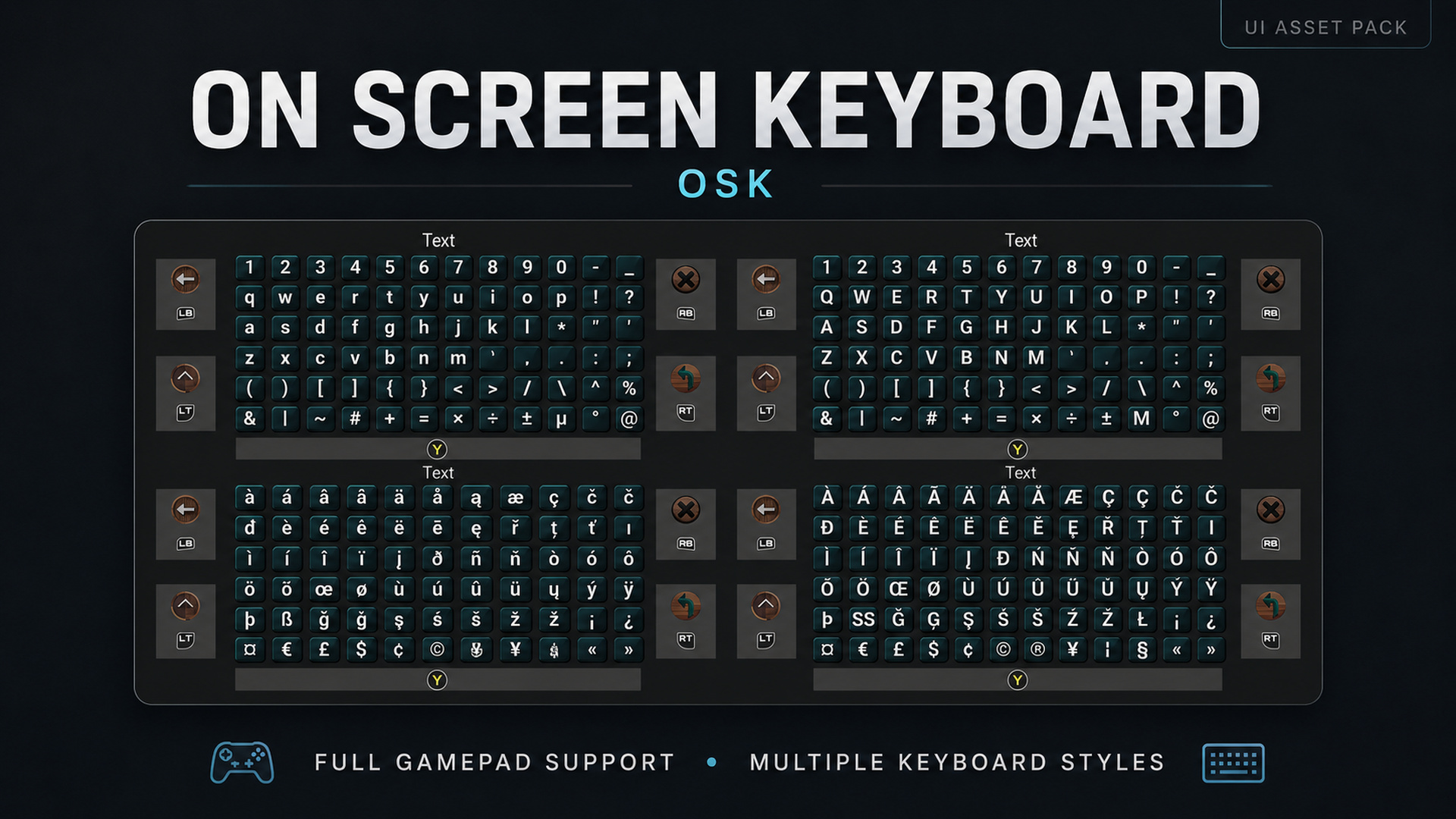 On Screen Keyboard OSK | Fab