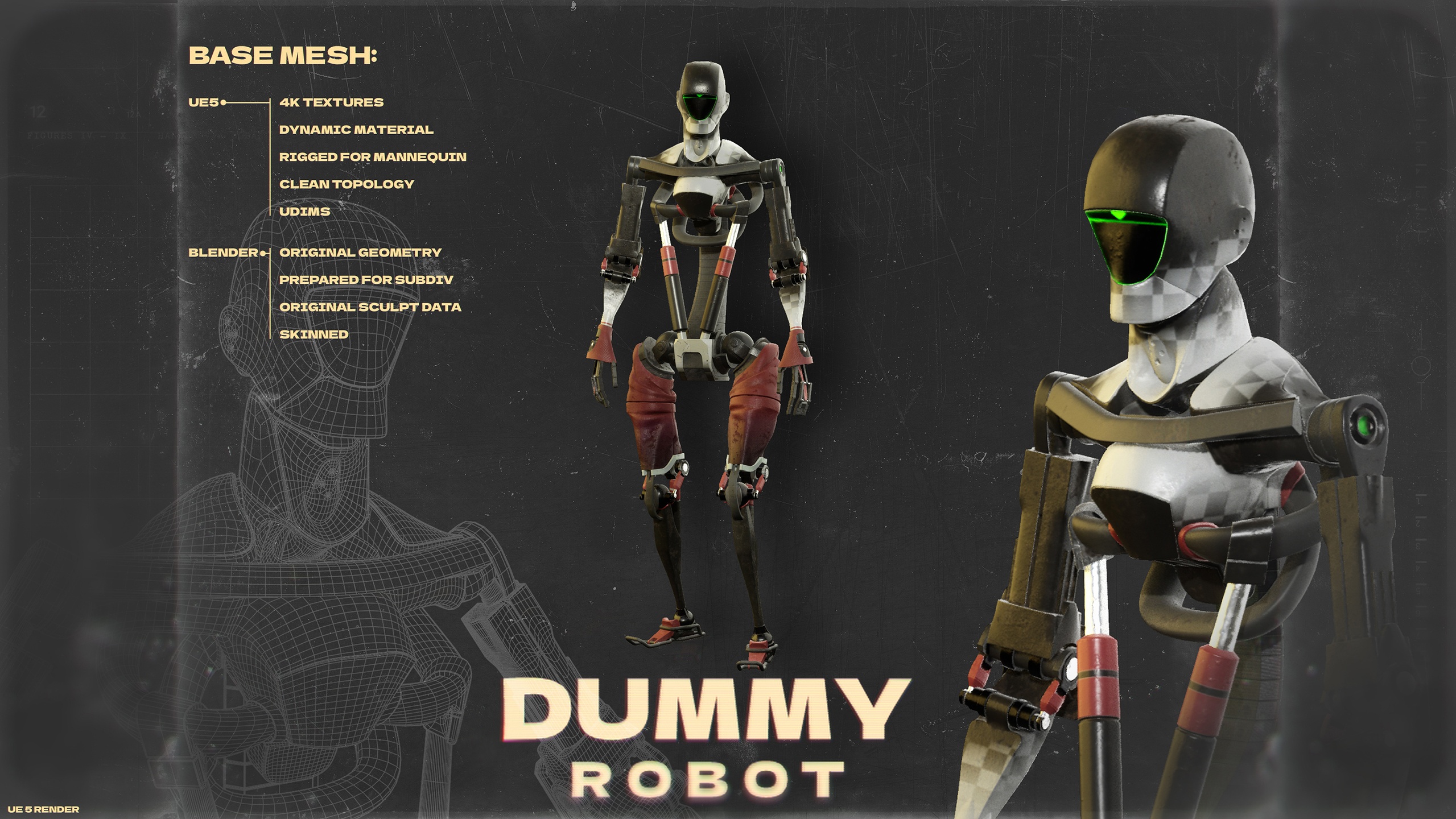 Media 1 for listing DUMMY robot Chemical Hazard Set