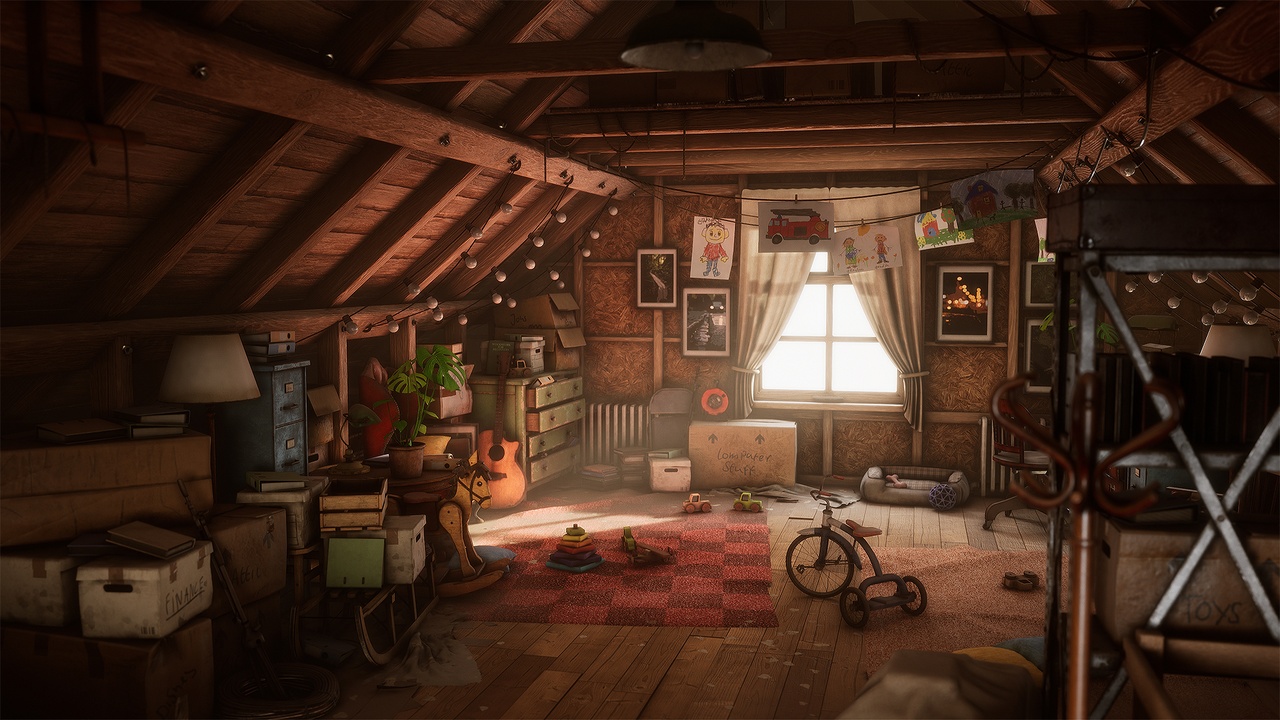Média 1 pour l'article Grandpa's Attic (Furniture storage props)