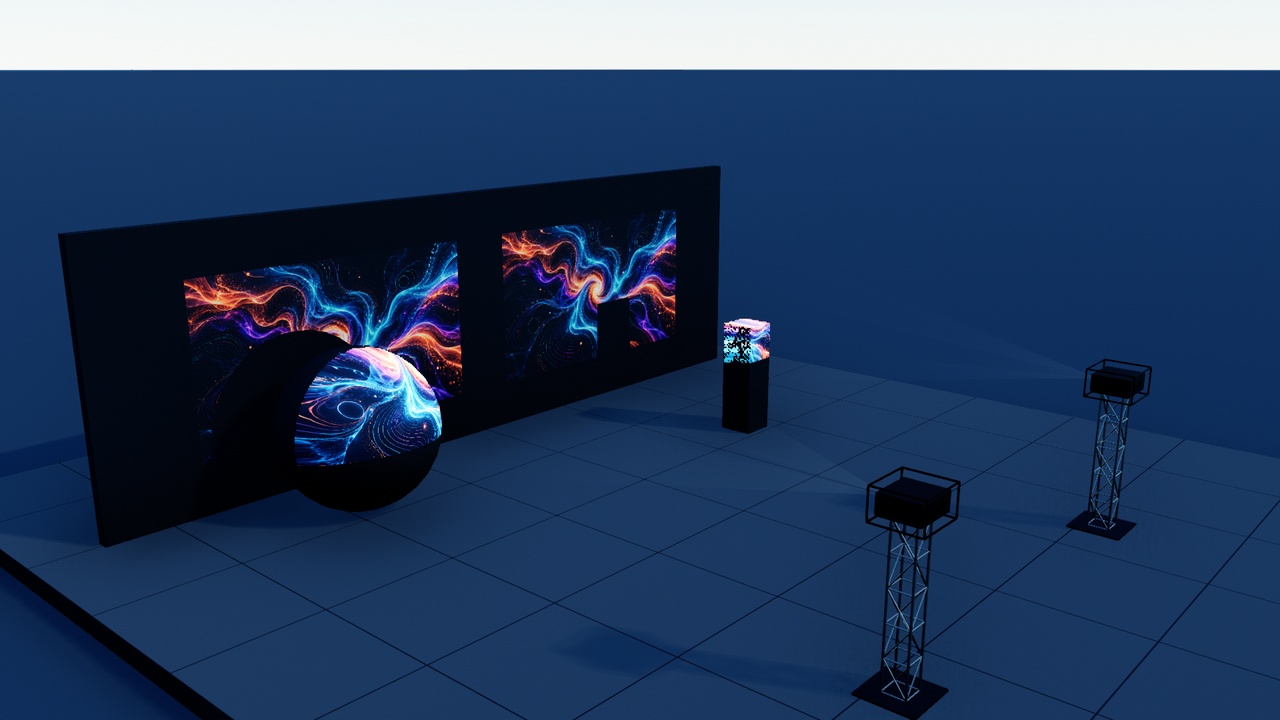 Media 1 for listing Virtual Projector — Projection Previsualization