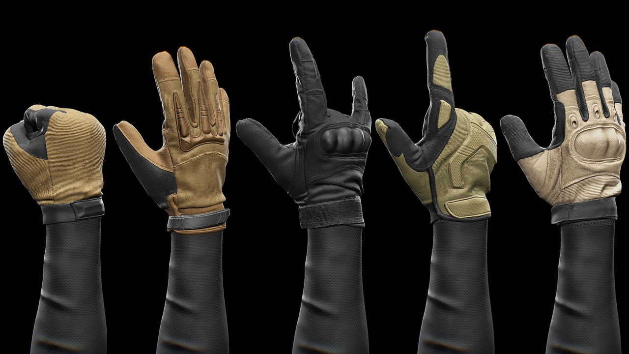 Media 1 for listing FPS GLOVES & ARMS PACK VOL 01