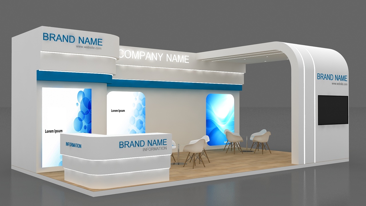 Media 1 for listing Exhibition 3D booth