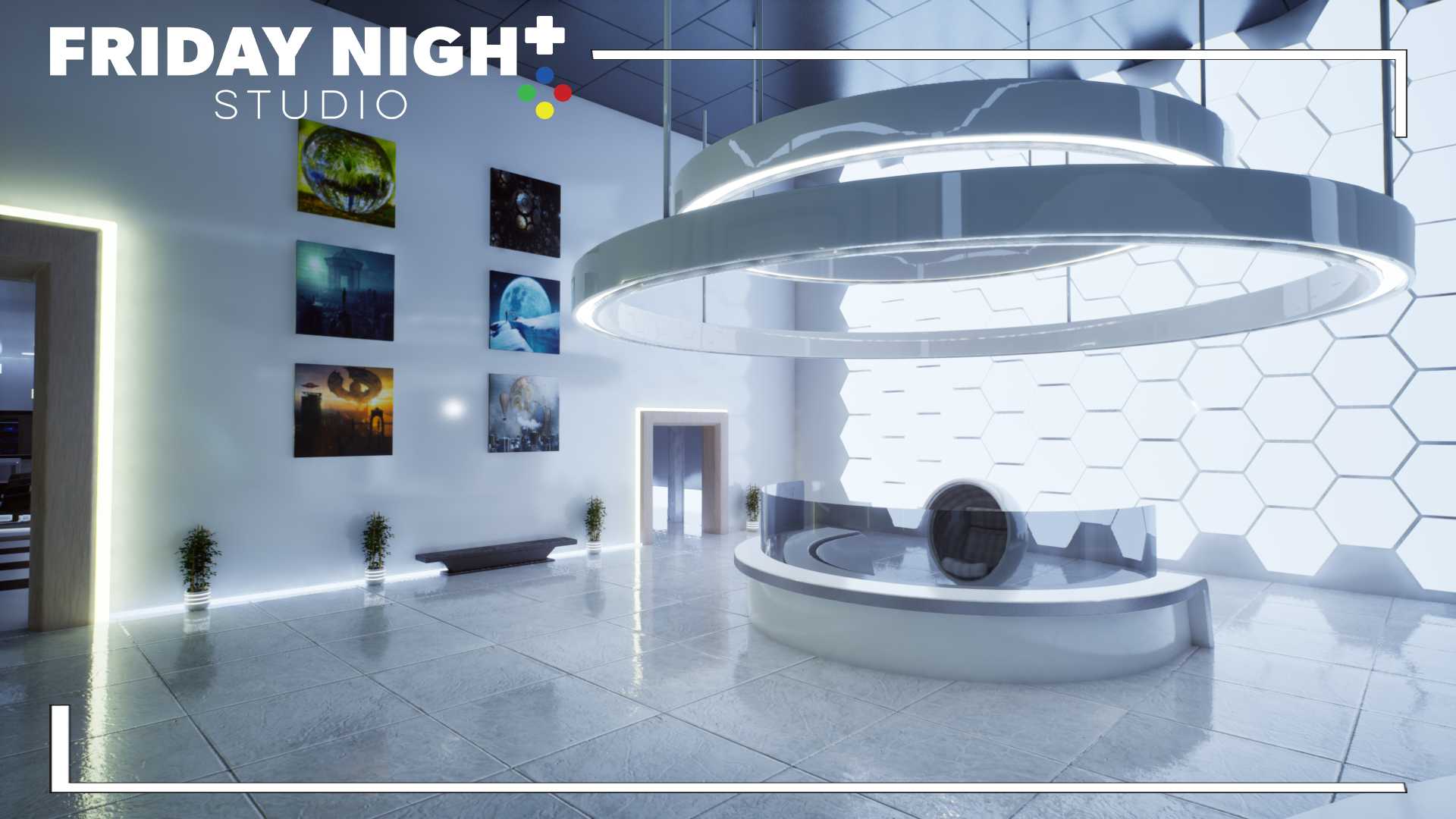 Futuristic Environment Kit Vol.3 – Sci-Fi Armory Facility | Fab
