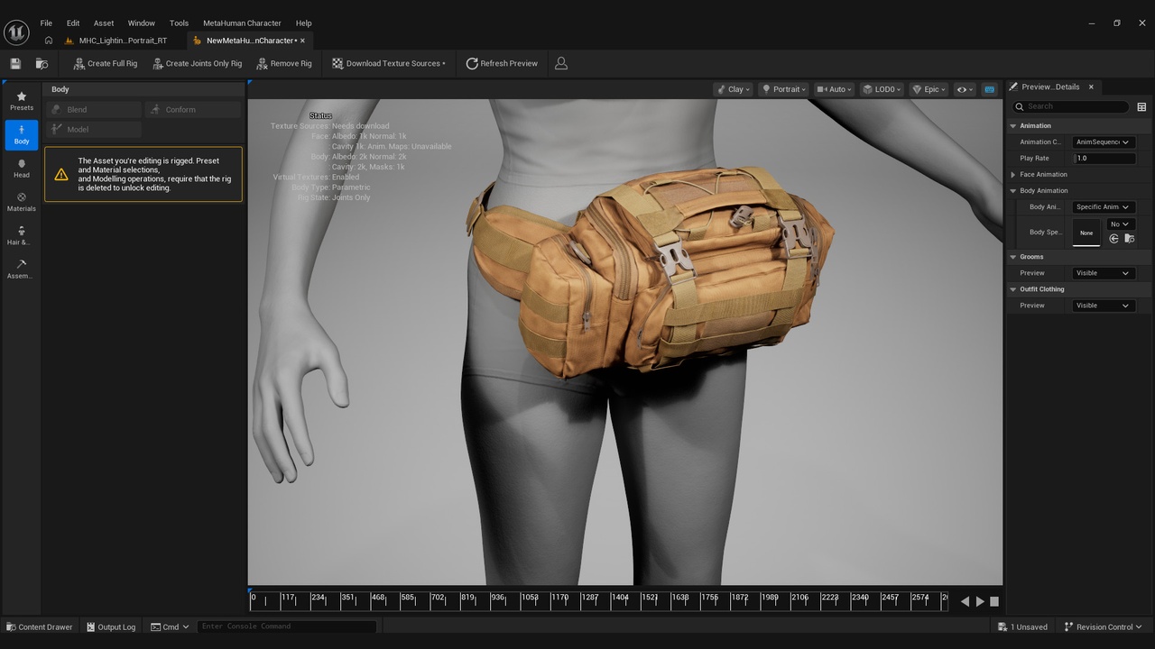 Media 1 for listing Tactical Waist Bag for Metahuman 15 - MHPKG