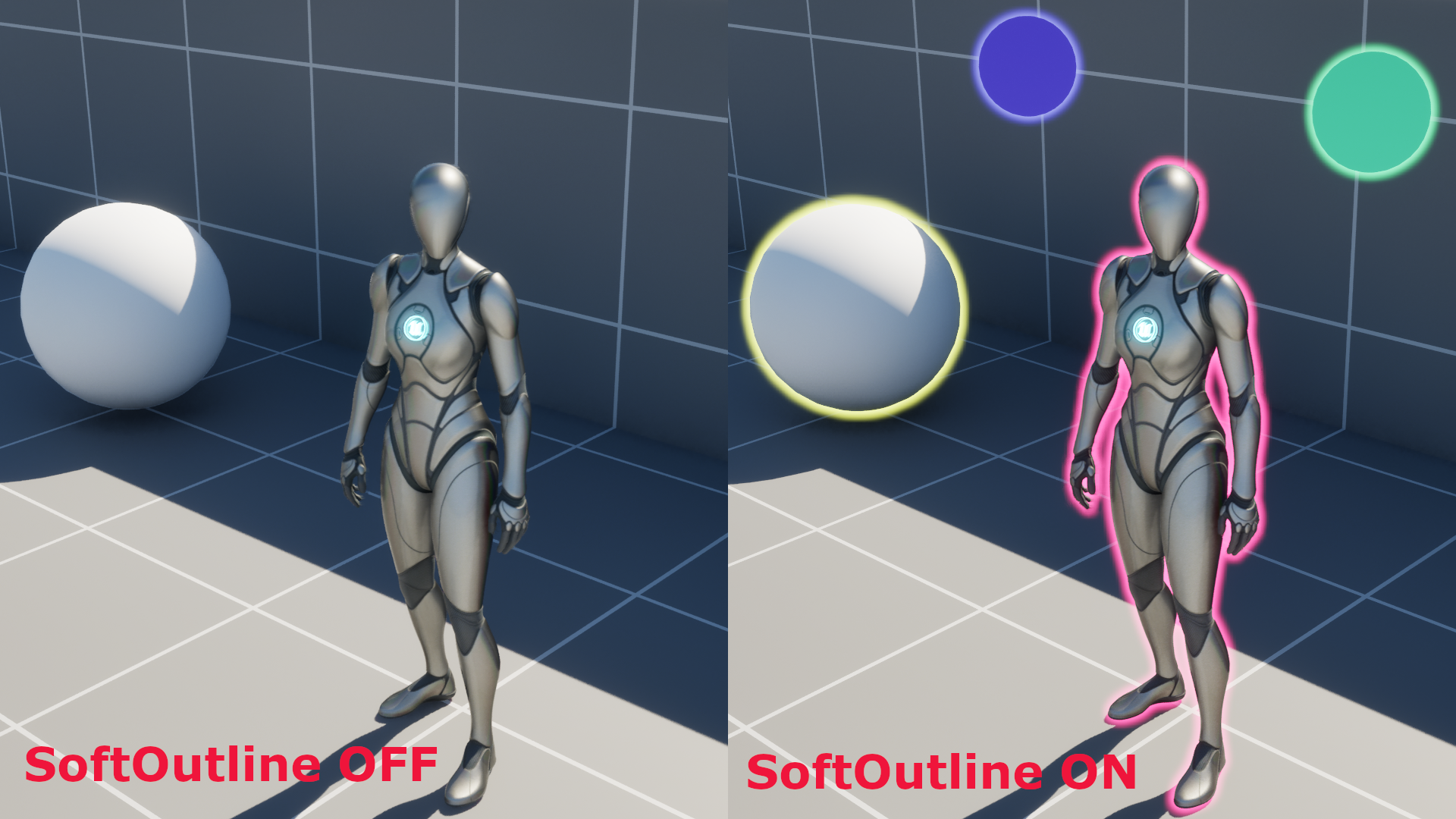 Soft Outline – Stencil-Based User Scene Texture Outliner | Fab