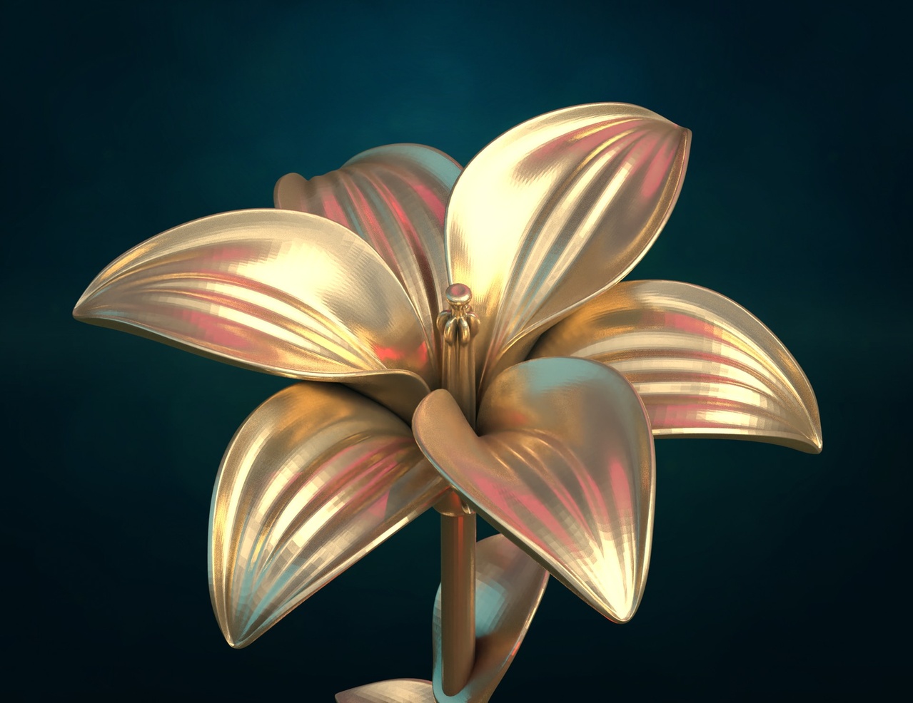 Media 1 for listing Lily II flower Assembly