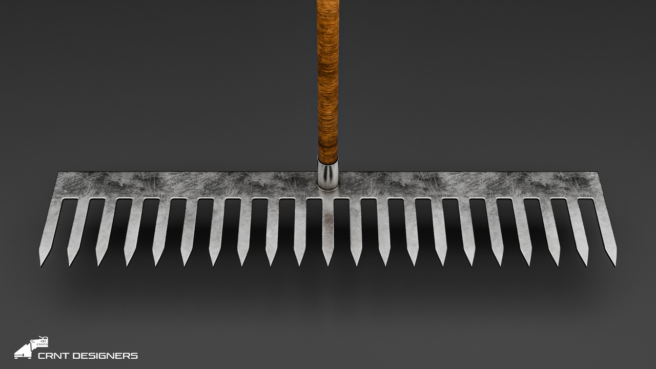 Media 1 for listing Farm Rake 3D model