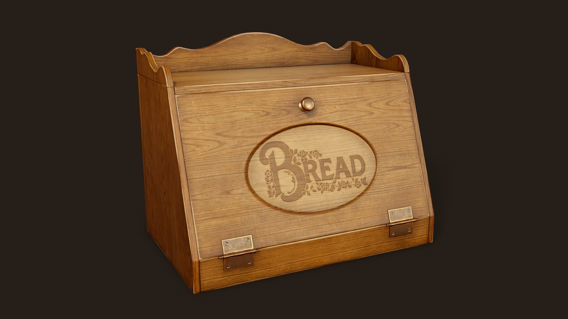 Media 1 for listing Vintage Bread Box