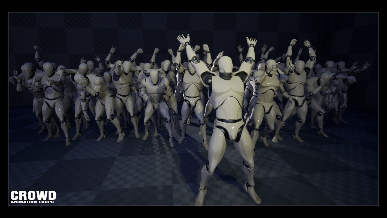 Media 1 for listing Crowd Animation Loops