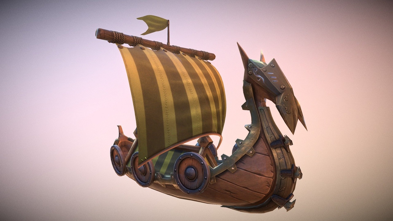 Media 1 for listing Viking Ship Armored